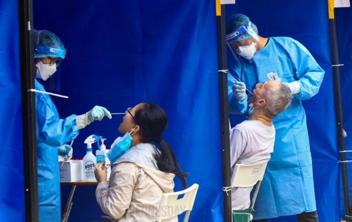 신속항원검사 양성 신고자, 무작위로 PCR 검사 전환.jpg