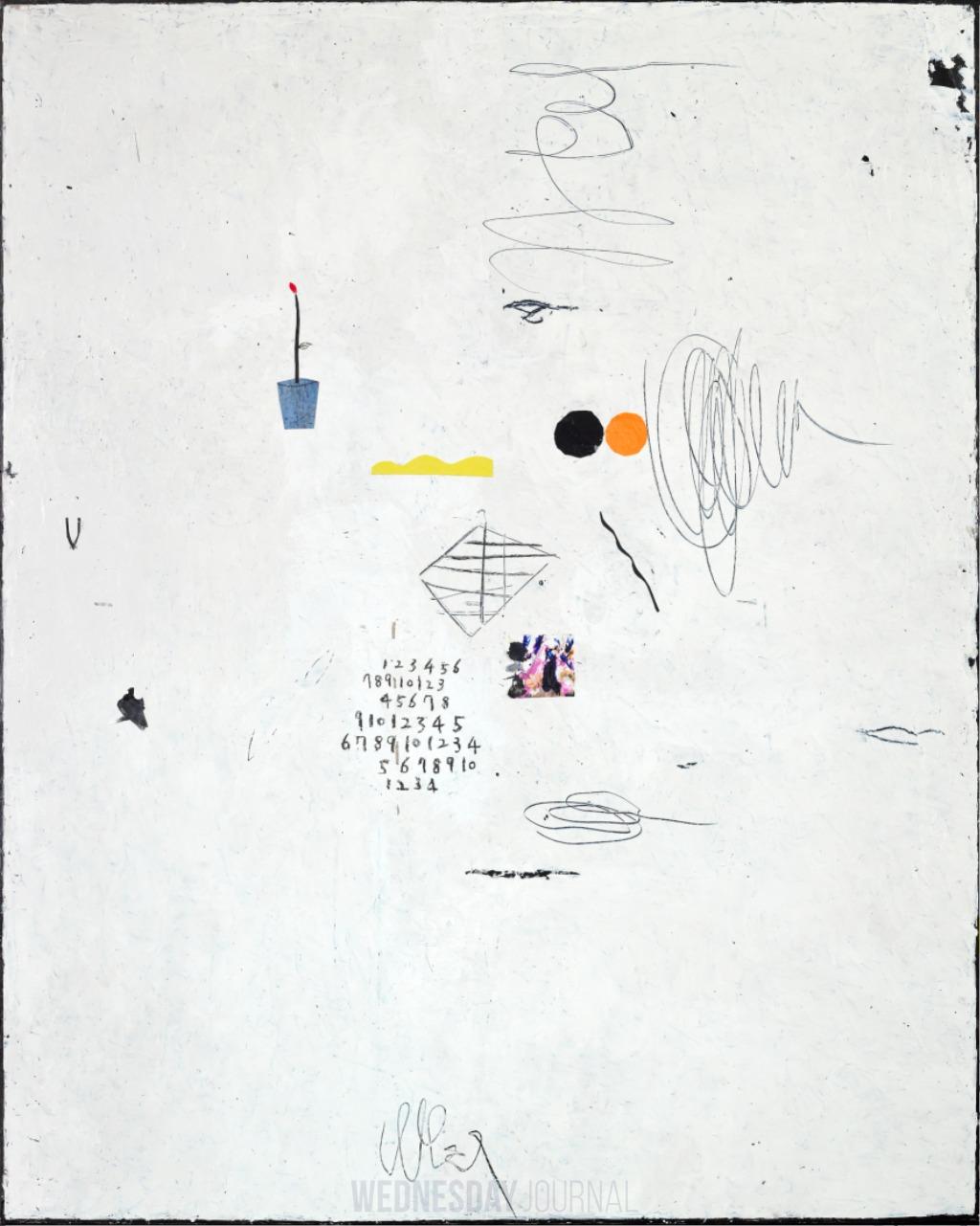 02. Oh Se-Yeol, Untitled, 2022, Mixed media on canvas, 162.2 × 130.3cm.jpg