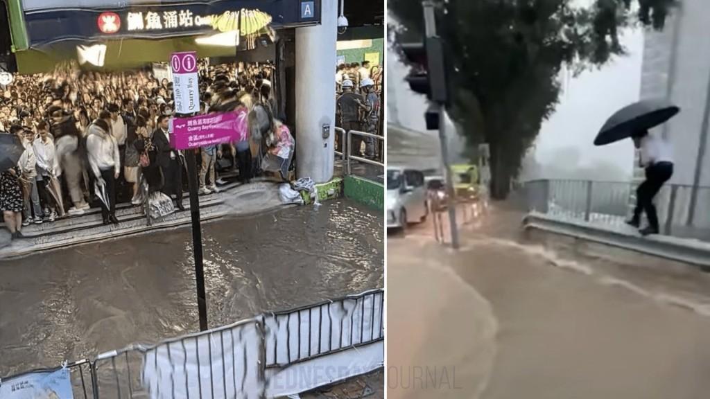 출근 후에 흑색 폭우 경고 발령.. 노동자들 분노.jpg