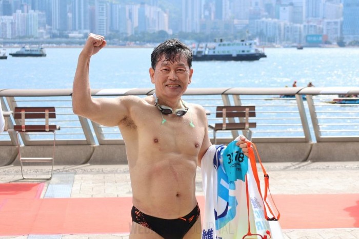 빅토리아 하버 수영대회 4,000명 참가...한인 이종석•임한솔 완주 성공.jpg