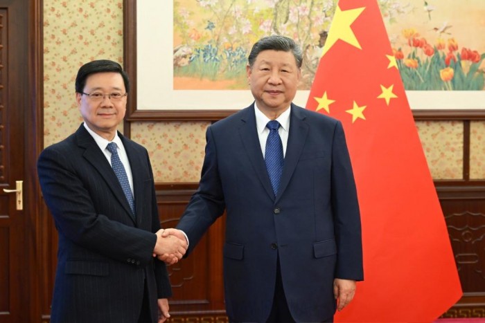 시진핑, 홍콩 업무보고에 