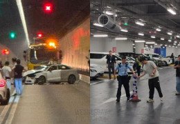 [홍콩뉴스]  테이츠 케언 터널 교통사고로 700만 홍콩달러 공항 금괴 …