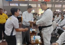 [홍콩한인] 조영득 관장, 미얀마 태권도연맹 초청으로 설 연휴 품새 수련 봉사
