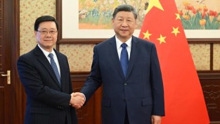 시진핑, 홍콩 업무보고에 '전력 지지' 언급 생략…해석 분분