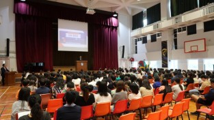 홍콩 한인 교수님들이 알려준 진로설명회, 뜨거운 학구열 확인