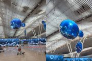 [홍콩뉴스] 홍콩국제공항 2터미널서 대형 전광판 추락 아찔한 사고