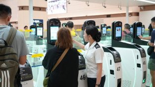 [홍콩교통] 신황강항, 개장 전 2만 명 동원해 2차 대규모 테스트 실시