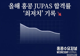 [홍콩교육] 홍콩 대학 입시 합격률 34% 그쳐...역대 최저