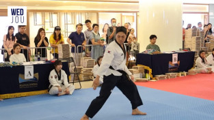 "하늘을 가르는 날카로운 발차기" 제11회 조영득 태권도장배’ 성황리 개최 World Champions YD Taekwondo Seminar In Hong Kong