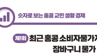 [숫자로 보는 홍콩 교민 생활 경제] 제1회: 최근 홍콩 소비자물가지수(CPI) 추이와 장바구니 물가 분석