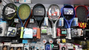 테니스 라켓 할인, 라켓 줄 서비스는 골든스포츠