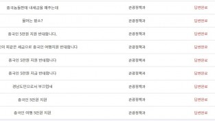 "중국 관광객에 숙박비 5만원"…경남도 홈페이지 반대 글 수십건
