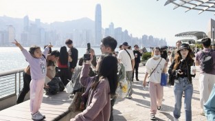 홍콩, 노동절 '황금 연휴 주간' 관광객 22% 증가