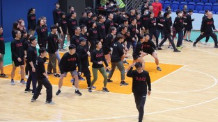 "무궁화 꽃이 피었습니다!" 홍콩서 대규모 오징어올림픽 성황리 개최