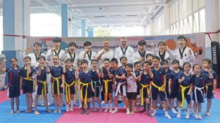 홍콩한국국제학교 태권도 정규 수업 쇼케이스 열어
