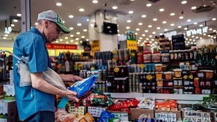 중국 7월 소비자물가지수 상승률 0%…디플레 우려 지속