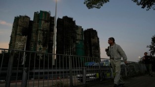 홍콩, 고층아파트 화재 계기 '모든 건설현장 금연' 추진