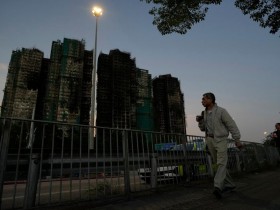 홍콩, 고층아파트 화재 계기 '모든 건설현장 금연' 추진