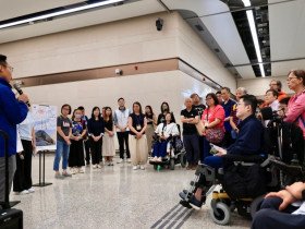 [홍콩뉴스] 보안국, 신황강항 장애인 편의시설 점검...개항 직전까지 철처한 준비